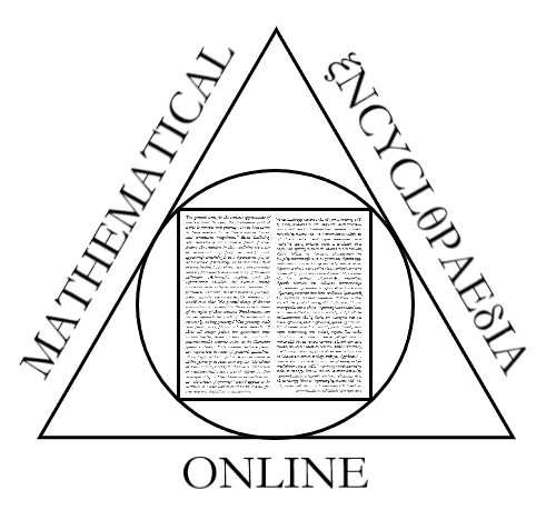 mathematical encyclopaedia online logo